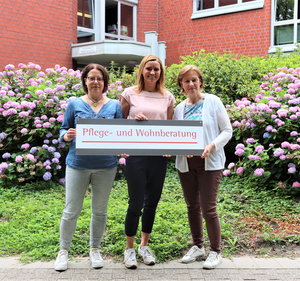 Die Mitarbeiterinnen und Mitarbeiter der Pflege- und Wohnberatung des Kreises Coesfeld sind unter neuer Nummer erreichbar (Bildquelle: Kreis Coesfeld / Tobias F. König).